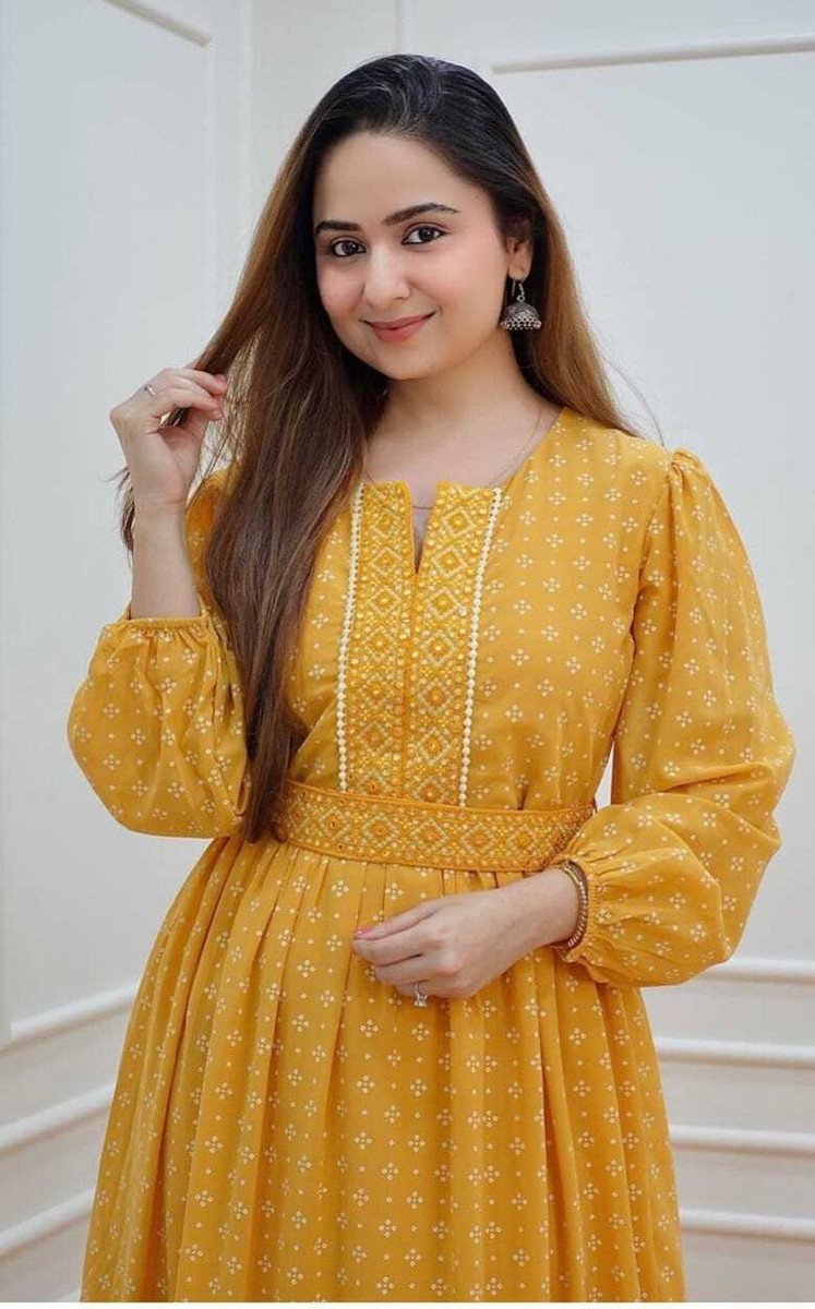 Summer anarkali hotsell dress