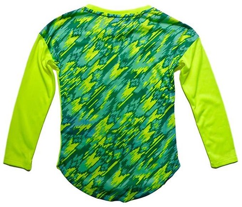 Nike Little Girls' Dri-fit Long Sleeve Shirt with Shoosh - Picture 16 of 16