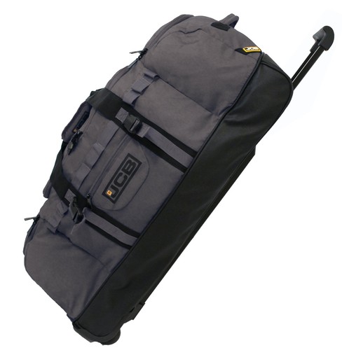 JCB XL Wheeled Holdall Duffle Bag Travel Suitcase Hold Luggage Extra Large 71L - Picture 10 of 38