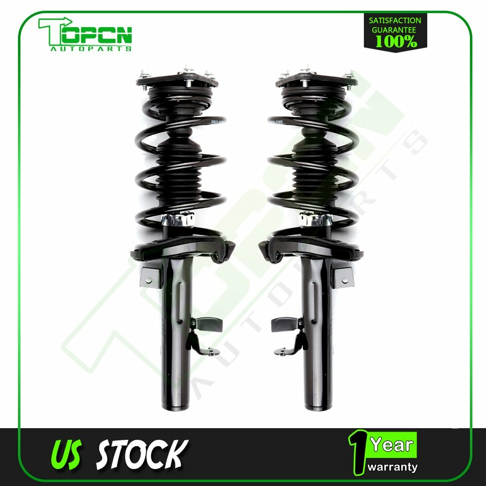 Complete Struts / Shocks & Springs Mounts For Ford Focus 20122013 Front × 2 eBay