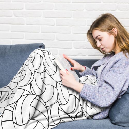 Volleyball Blanket Gifts for Teen Girls Sport Volleyball Throw Blanket Volley... - Picture 3 of 7