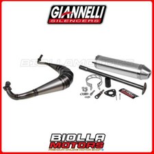 33646HF+33647HF MARMITTA GIANNELLI DERBI GPR 50 NUDE 2004-2007 ALLUMINIO