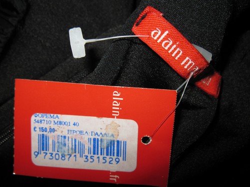 ALAIN MANOUKIAN elegant black dress size FR40 fits UK10 - BNWT 150 Euro - Picture 16 of 18