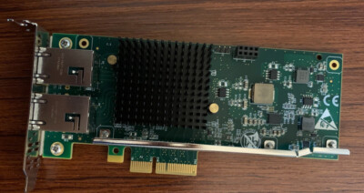 PE310G2I50E-T-NU Dual Port Server Adapter 10GbaseT PCIe x4 X550-T2 #F22