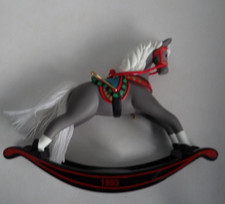 🎄Christmas 1993 Hallmark Keepsake Ornament “Rocking Horse” #13 in Collection
