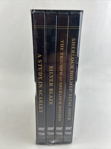 THE SHERLOCK HOLMES VAULT COLLECTION (DVD, 2021) 4 Classic Movies NIB NEW SEALED - Picture 2 of 6