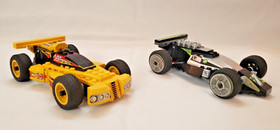 LEGO Racers #8382 Hot Buster #8647 Night Racer Piece 100% Complete