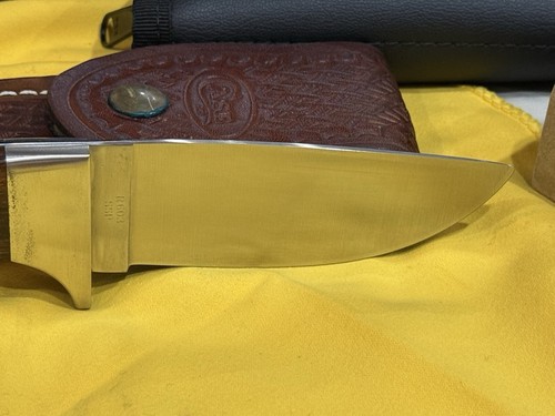 Case Native American Series Fixed Blade Set. 4 Vintage Knives with pouch. - Picture 11 of 24