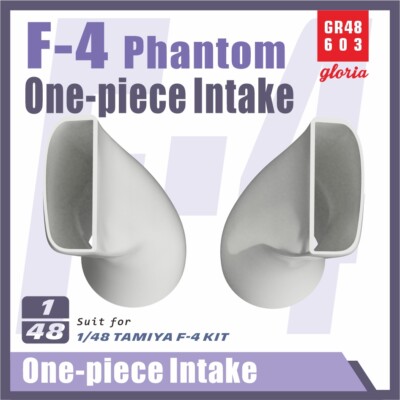 ETmodel 1/48 GR48603 F-4 Phantom One-piece Intake