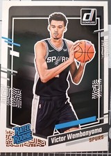 Victor Wembanyama 2023-24 Panini Donruss Rated Rookie Spurs #220 NBA BASKETBALL