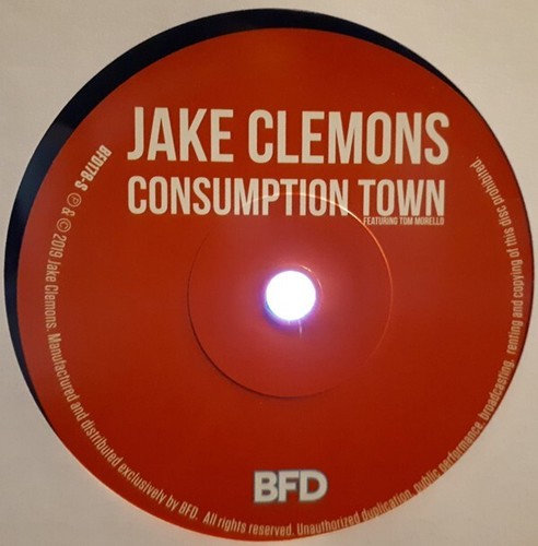 Jake Clemons - Democracy / Consumption Town (Neu 7" Single Leonard Cohen) S10 - Bild 3 von 4