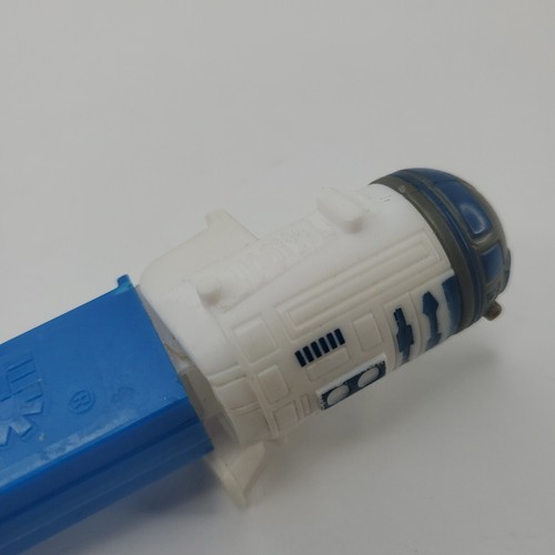 Vintage 2001 PEZ R2D2 Star Wars Droide Süßigkeitenspender Kuchen Topper Spielzeug Kind Retro - Bild 8 von 10
