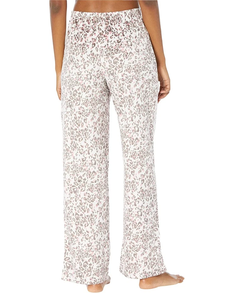 Conjunto de pijama polar leopardo Karen Neuburger L43505 para mujer + calcetines talla PL Foto 2 de 4