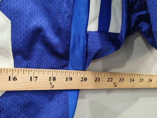 VTG Wilson Authentic Indianapolis Colts Marshall Faulk 28 Jersey Men 48 L Sewn - Picture 4 of 5