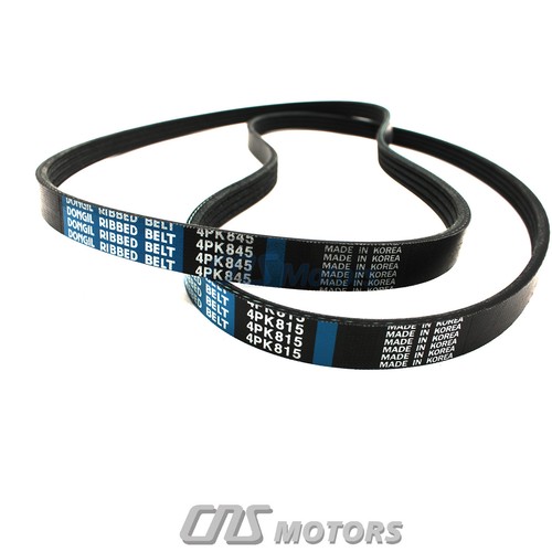 ⭐Gates HTD Timing Belt Kit Water Pump V-Belt Tensioner Pulley for Hyundai Accent - Picture 6 of 8