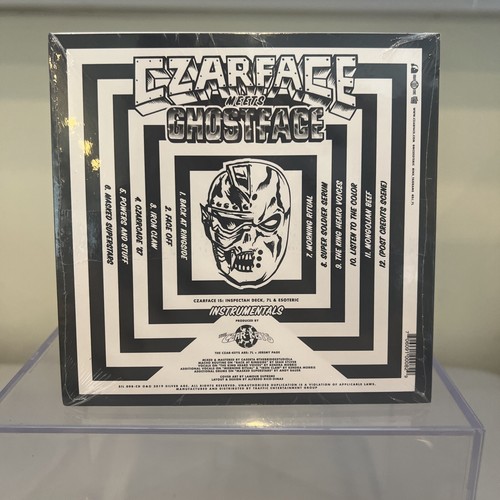 Czarface Meets Ghostface Instrumentals _ RARE CD The Czar Keys Sealed - Picture 2 of 2