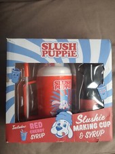 Slush Puppie Official Slushie Making Cup Set Red Cherry Best Before Dec 2023
