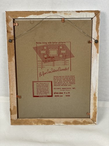 PAL FRIED BALLERINA Print in Ornate White Washed Gold Gilt Picture Frame - Picture 12 of 13