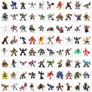 Random-10-Marvel-Super-Hero-Squad-Figure-Captain-America-Spider-man-X-men-M287X2