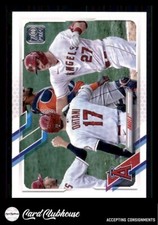 2021 Topps #621 Los Angeles Angels TC Shohei Ohtani / Mike Trout