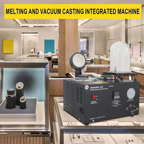Jewelry Cast Combination Vacuum Investing Casting Investment Melting Machine 2KG - Picture 12 of 12