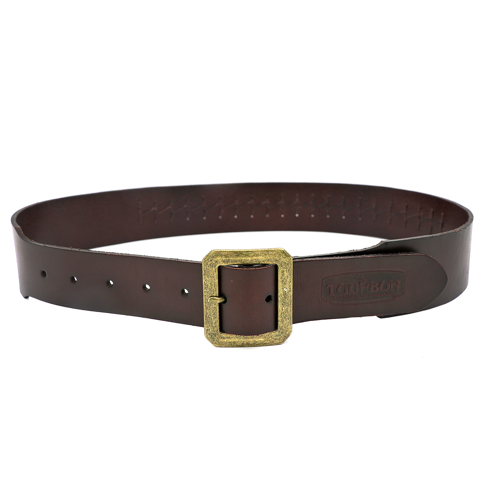 Tourbon 9mm/.38,357 Ammo Bandolier Rifle Cartridges Belt Ammo Carrier in Leather