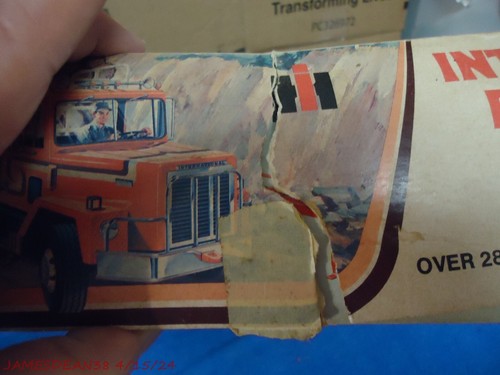 Vintage Ertl 1:25 International Paystar 5000 Logger Truck/Trailer Combo - Bild 9 von 9