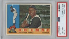 1960 Topps Bob Clemente PSA 8