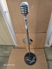 Jerry Lee Lewis Used  Signed EV 950 Cardax Crystal Microphone Art Deco