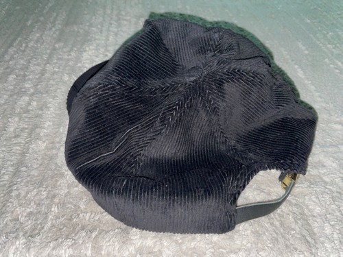 Vintage CRESTED BUTTE Colorado Schnee Skigebiet Cord Cord Mütze Kappe Druckknopflasche - Bild 7 von 17