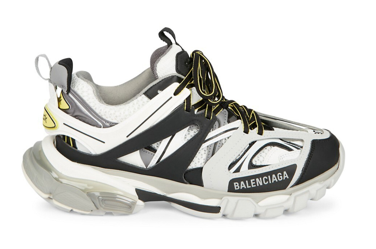Yellow balenciaga sales track sneakers