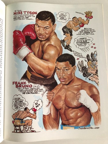 Iron Mike Tyson vs Frank Bruno Official Program Las Vegas Hilton Feb. 25, 1989 - Picture 7 of 12