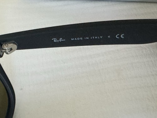 NEW Ray-Ban RB2132 NEW WAYFARER 622/17 3N Blue Mirror 55mm Sunglasses - Picture 9 of 10