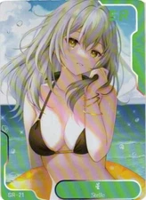 STELLE SR SSR-21 Senpai Goddess Haven Series 6 Story Anime Collectible Card