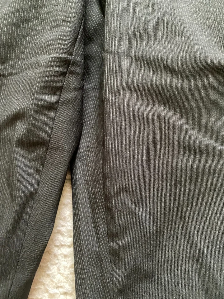 Pantalones cortos a rayas negros The Limited Drew Fit para mujer talla 2 (29 x 14) Foto 3 de 4