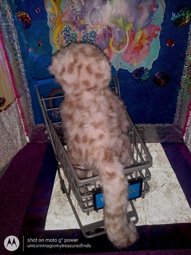 🦄Ganz / Webkinz "Strawberry Cloud Leopard" Pink w/Brown Spots HM466 9" Plush! - Picture 3 of 10