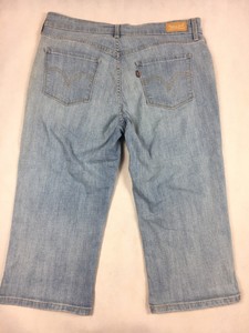 Levi-039-s-Capri-Cropped-Denim-Jeans-Women-s-Size-12