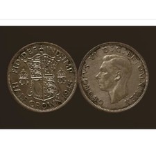 Collectable 1945 Half Crown George VI Rare Vintage