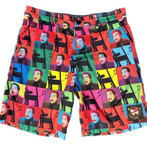 DC Comics X Mambo Multicolour Board Shorts Size M/34 The Joker Cesar Romero