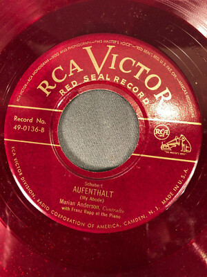 RCA Victor Red Seal 45 Record Vinyl Ave Maria Aufenthalt
