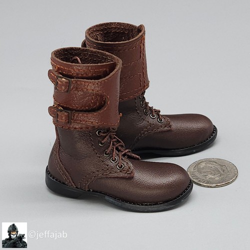 1:6 scale Ujindou WWII First Special Service Force BAR Gunner M43 Buckle Boots - Imagen 2 de 11