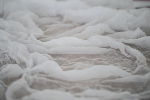 SOLD BY METRE, PREMIUM 100% Cotton Gauze Rustic Table Clothes, WIDE WIDTH 2.4m - Picture 2 of 9