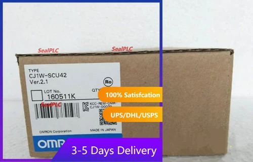 1PC OMRON CJ1W-SCU42 PLC Module CJ1WSCU42 New In Box Fast Shipping  US Free TAX