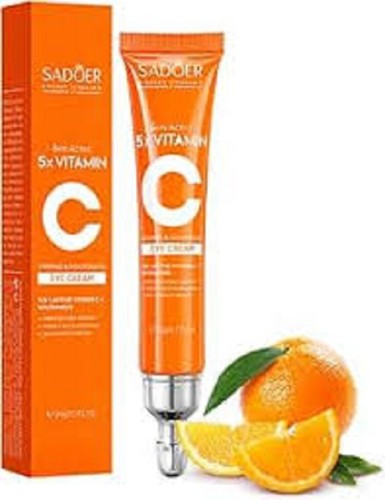 5X Vitamin C Eye Cream Brightening & Anti-Wrinkle Formula Brand New - Picture 2 of 5
