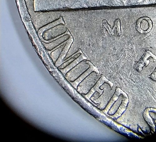 1973- D 4.992 G. And 1971 - D 5.061 G. Low " D " Towards The Rim of The Nickel - Picture 12 of 24
