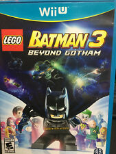 Nintendo Wii U Game LEGO BATMAN 3 Beyond Gotham Complete