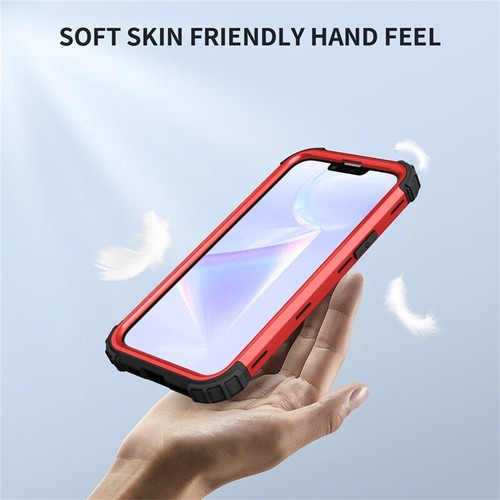 Robuste stoßfeste Schutzhülle für iPhone 15 14 13 12 11 Pro Max XR 8/7 Plus - Bild 26 von 56
