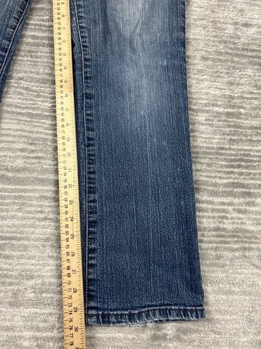 Code Bleu Jeans Womens 12 Blue Denim Medium Wash Straight Casual - Picture 7 of 13