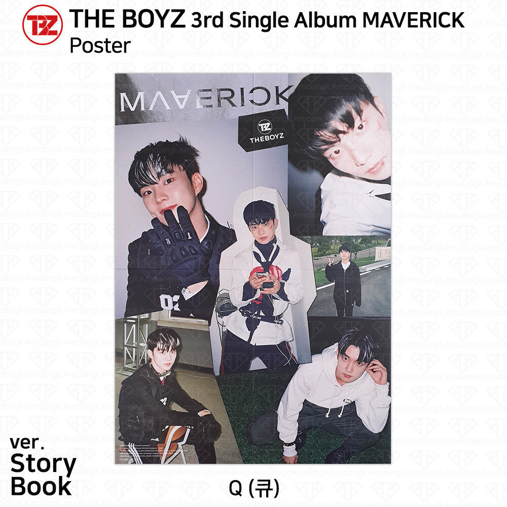 The Boyz 3rd Single Album Maverick Official Photocard Poster