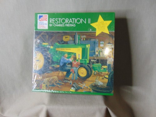 John Deere Puzzle ""Restoration II"" 1000-teiliges Puzzle Charles Freitag #8612 - Bild 6 von 6